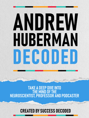 cover image of Andrew Huberman Decoded